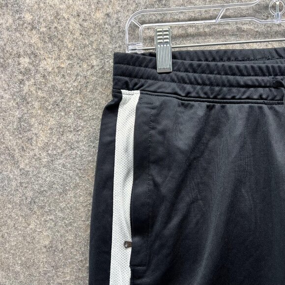 Under Armour Shorts Men Medium Adult Black Athletic Basketball Polyester Gym - Picture 4 of 11